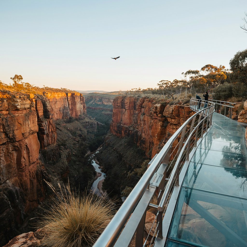 Kalbarri Skywalk in Western Australia